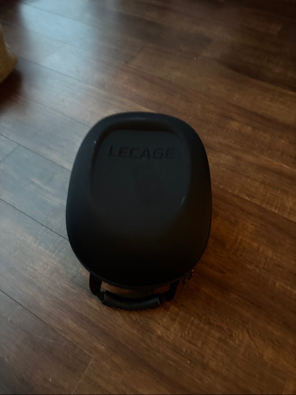 LECAGE Shell Carry Case for helmet in Black